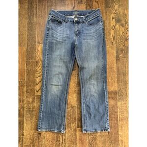 Riders by Lee Jeans Women's Size 12P (W32xL26) Relaxed Fit Straight Leg Blue